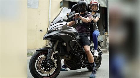 Marian Rivera on husband Dingdong Dantes’ riding trips.